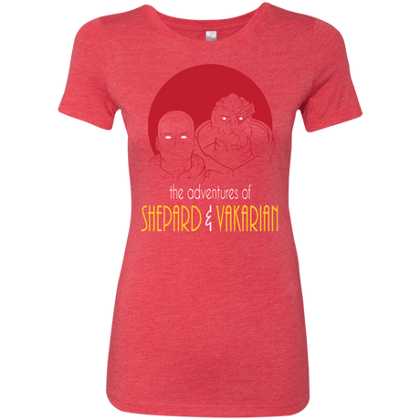 T-Shirts Vintage Red / S Adventures of Broshep & Vakarian Women's Triblend T-Shirt