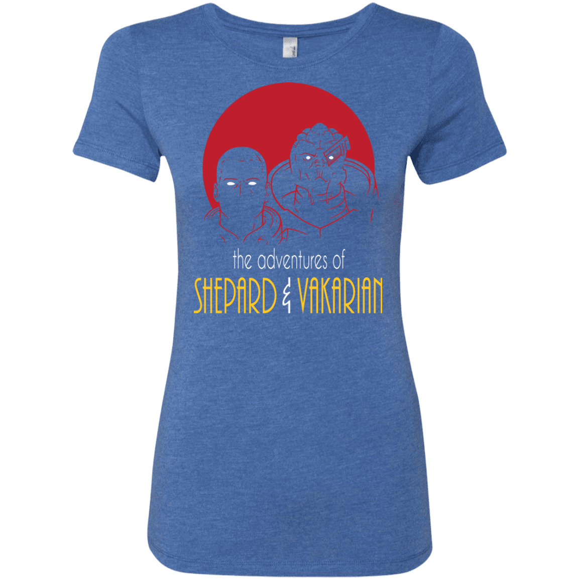 T-Shirts Vintage Royal / S Adventures of Broshep & Vakarian Women's Triblend T-Shirt