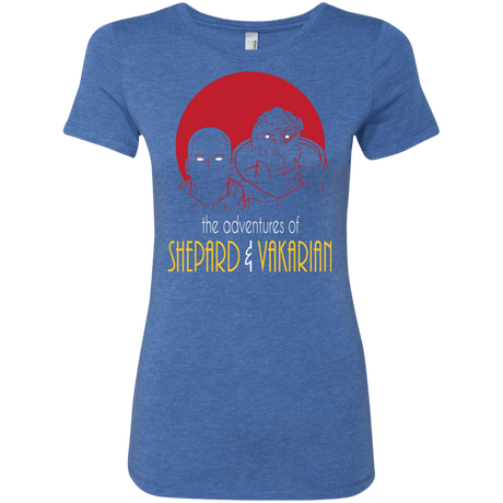 T-Shirts Vintage Royal / S Adventures of Broshep & Vakarian Women's Triblend T-Shirt