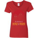 T-Shirts Red / S Adventures of Broshep & Vakarian Women's V-Neck T-Shirt