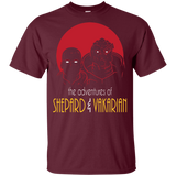 T-Shirts Maroon / YXS Adventures of Broshep & Vakarian Youth T-Shirt