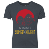 T-Shirts Vintage Navy / YXS Adventures of Broshep & Vakarian Youth Triblend T-Shirt