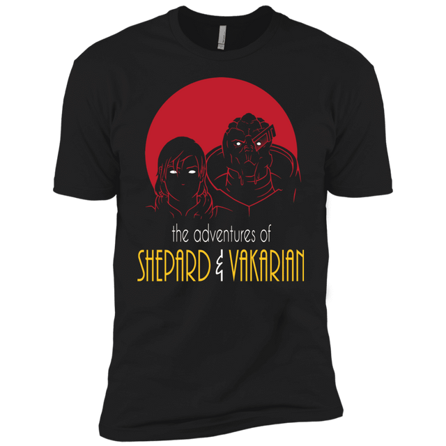 T-Shirts Black / YXS Adventures of Femshep & Vakarian Boys Premium T-Shirt