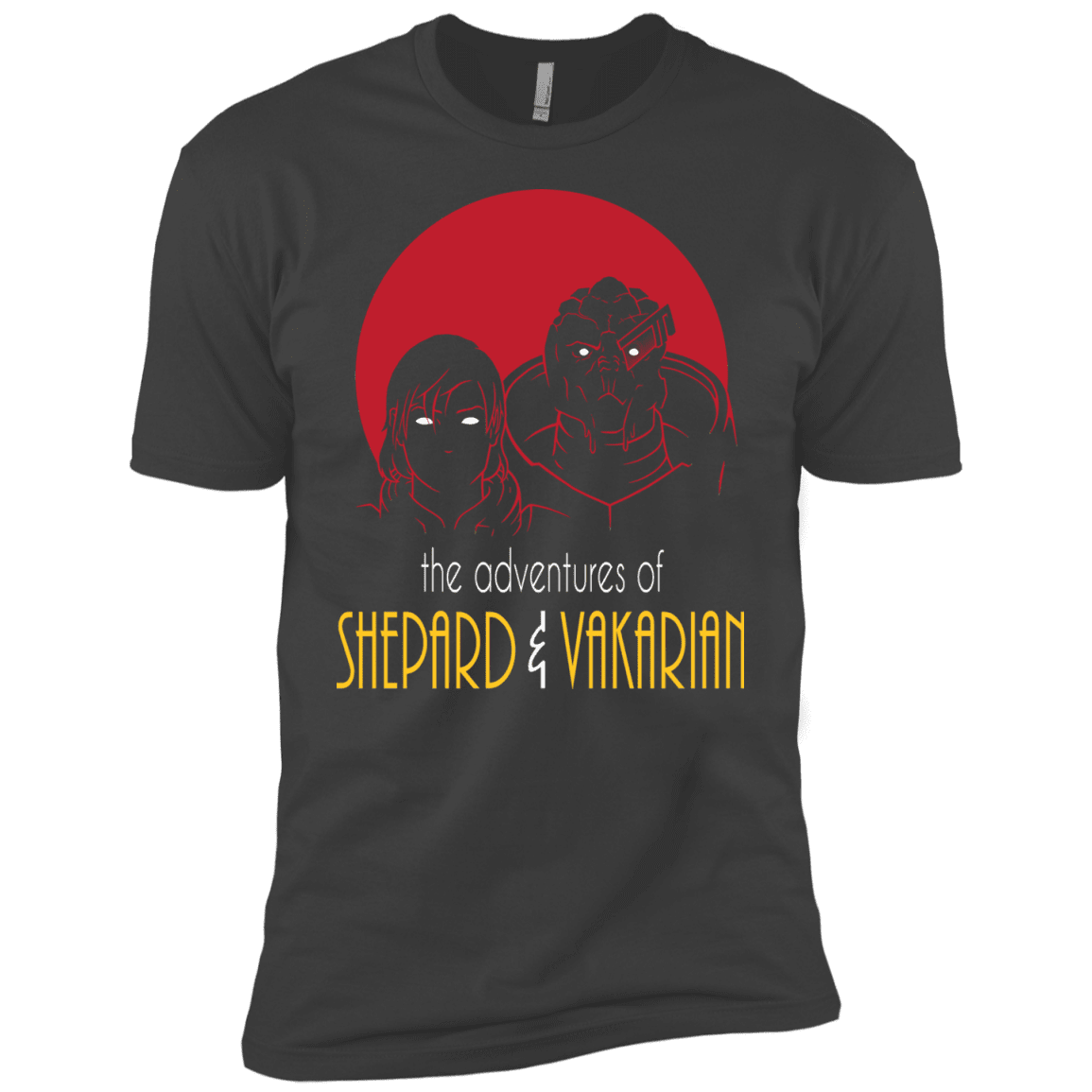 T-Shirts Heavy Metal / YXS Adventures of Femshep & Vakarian Boys Premium T-Shirt