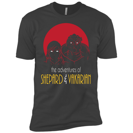 T-Shirts Heavy Metal / YXS Adventures of Femshep & Vakarian Boys Premium T-Shirt