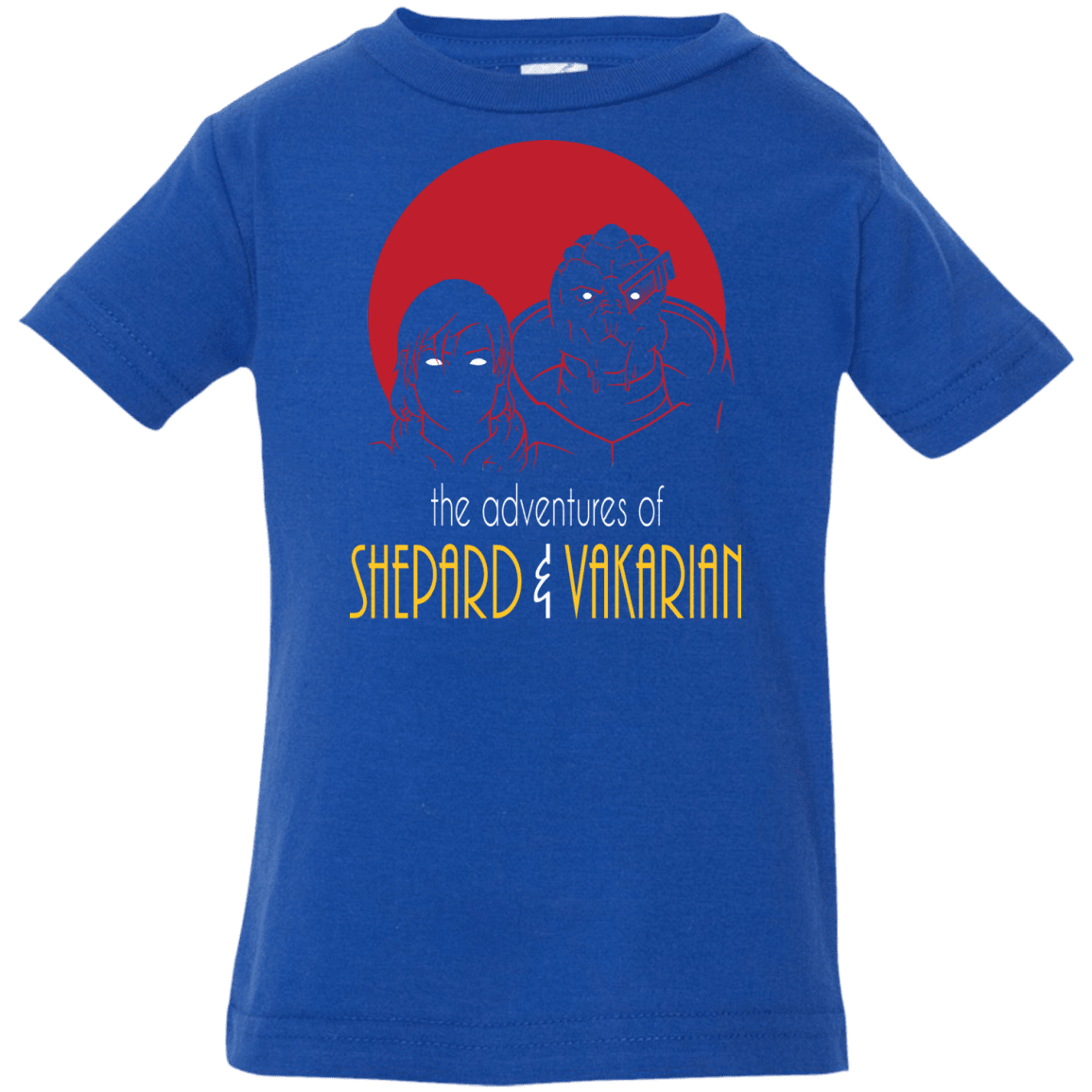 T-Shirts Royal / 6 Months Adventures of Femshep & Vakarian Infant Premium T-Shirt