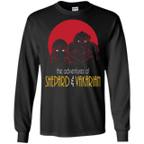 T-Shirts Black / S Adventures of Femshep & Vakarian Men's Long Sleeve T-Shirt