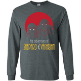 T-Shirts Dark Heather / S Adventures of Femshep & Vakarian Men's Long Sleeve T-Shirt