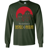 T-Shirts Forest Green / S Adventures of Femshep & Vakarian Men's Long Sleeve T-Shirt