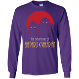 T-Shirts Purple / S Adventures of Femshep & Vakarian Men's Long Sleeve T-Shirt