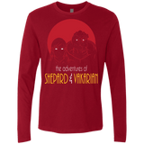 T-Shirts Cardinal / S Adventures of Femshep & Vakarian Men's Premium Long Sleeve