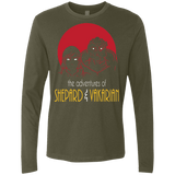 T-Shirts Military Green / S Adventures of Femshep & Vakarian Men's Premium Long Sleeve