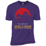 T-Shirts Purple Rush/ / X-Small Adventures of Femshep & Vakarian Men's Premium T-Shirt