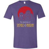 T-Shirts Heather Purple / S Adventures of Femshep & Vakarian Men's Semi-Fitted Softstyle