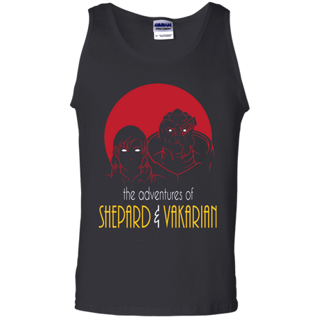 T-Shirts Black / S Adventures of Femshep & Vakarian Men's Tank Top