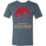 T-Shirts Indigo / S Adventures of Femshep & Vakarian Men's Triblend T-Shirt