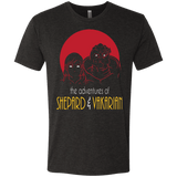 T-Shirts Vintage Black / S Adventures of Femshep & Vakarian Men's Triblend T-Shirt