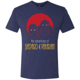 T-Shirts Vintage Navy / S Adventures of Femshep & Vakarian Men's Triblend T-Shirt