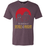 T-Shirts Vintage Purple / S Adventures of Femshep & Vakarian Men's Triblend T-Shirt