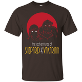 T-Shirts Dark Chocolate / S Adventures of Femshep & Vakarian T-Shirt