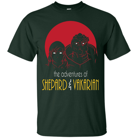 T-Shirts Forest / S Adventures of Femshep & Vakarian T-Shirt