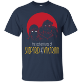 T-Shirts Navy / S Adventures of Femshep & Vakarian T-Shirt