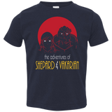 T-Shirts Navy / 2T Adventures of Femshep & Vakarian Toddler Premium T-Shirt