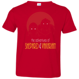 T-Shirts Red / 2T Adventures of Femshep & Vakarian Toddler Premium T-Shirt