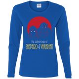 T-Shirts Royal / S Adventures of Femshep & Vakarian Women's Long Sleeve T-Shirt