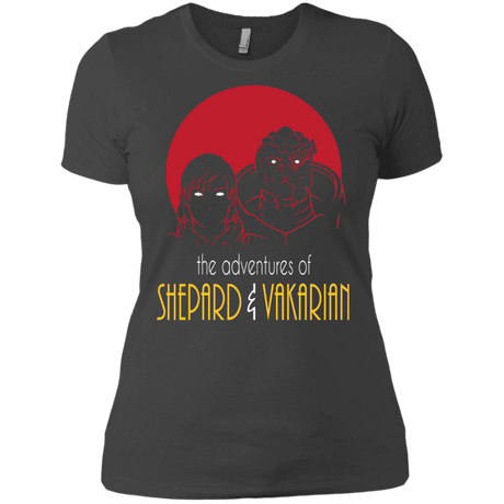 T-Shirts Heavy Metal / X-Small Adventures of Femshep & Vakarian Women's Premium T-Shirt