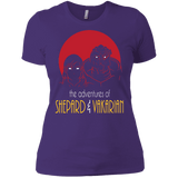 T-Shirts Purple Rush/ / X-Small Adventures of Femshep & Vakarian Women's Premium T-Shirt