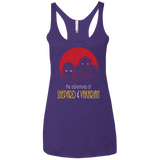 T-Shirts Purple Rush / X-Small Adventures of Femshep & Vakarian Women's Triblend Racerback Tank