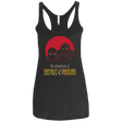 T-Shirts Vintage Black / X-Small Adventures of Femshep & Vakarian Women's Triblend Racerback Tank