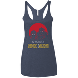 T-Shirts Vintage Navy / X-Small Adventures of Femshep & Vakarian Women's Triblend Racerback Tank