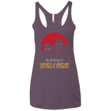 T-Shirts Vintage Purple / X-Small Adventures of Femshep & Vakarian Women's Triblend Racerback Tank