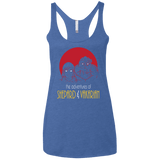 T-Shirts Vintage Royal / X-Small Adventures of Femshep & Vakarian Women's Triblend Racerback Tank