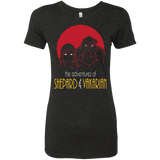 T-Shirts Vintage Black / S Adventures of Femshep & Vakarian Women's Triblend T-Shirt