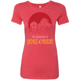 T-Shirts Vintage Red / S Adventures of Femshep & Vakarian Women's Triblend T-Shirt