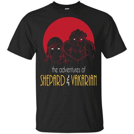 T-Shirts Black / YXS Adventures of Femshep & Vakarian Youth T-Shirt