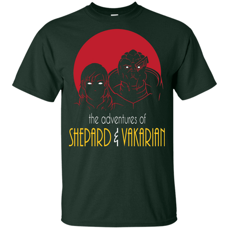 T-Shirts Forest / YXS Adventures of Femshep & Vakarian Youth T-Shirt