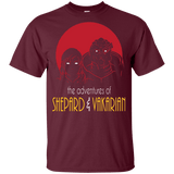 T-Shirts Maroon / YXS Adventures of Femshep & Vakarian Youth T-Shirt