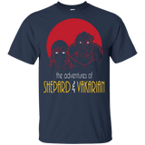 T-Shirts Navy / YXS Adventures of Femshep & Vakarian Youth T-Shirt