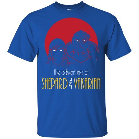 T-Shirts Royal / YXS Adventures of Femshep & Vakarian Youth T-Shirt