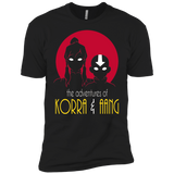 T-Shirts Black / YXS Adventures of Korra & Aang Boys Premium T-Shirt