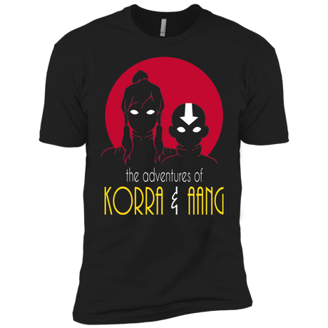 T-Shirts Black / YXS Adventures of Korra & Aang Boys Premium T-Shirt