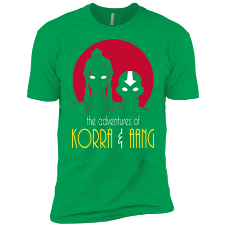 T-Shirts Kelly Green / YXS Adventures of Korra & Aang Boys Premium T-Shirt