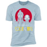 T-Shirts Light Blue / YXS Adventures of Korra & Aang Boys Premium T-Shirt