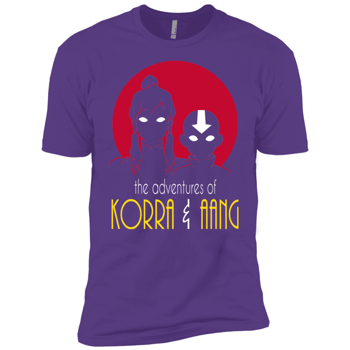 T-Shirts Purple Rush / YXS Adventures of Korra & Aang Boys Premium T-Shirt