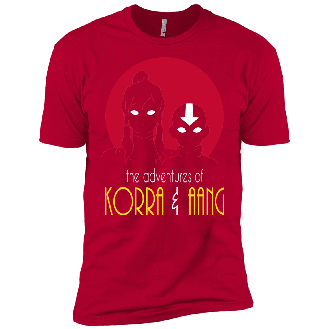 T-Shirts Red / YXS Adventures of Korra & Aang Boys Premium T-Shirt