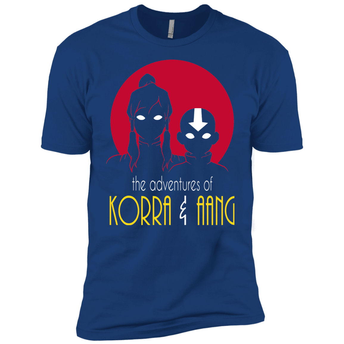 T-Shirts Royal / YXS Adventures of Korra & Aang Boys Premium T-Shirt